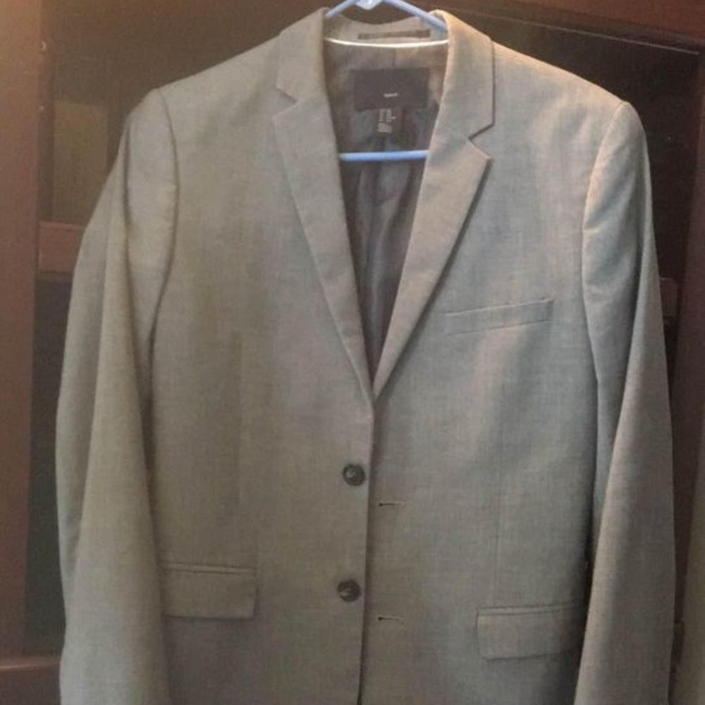 Men's Grey Suit Jacket